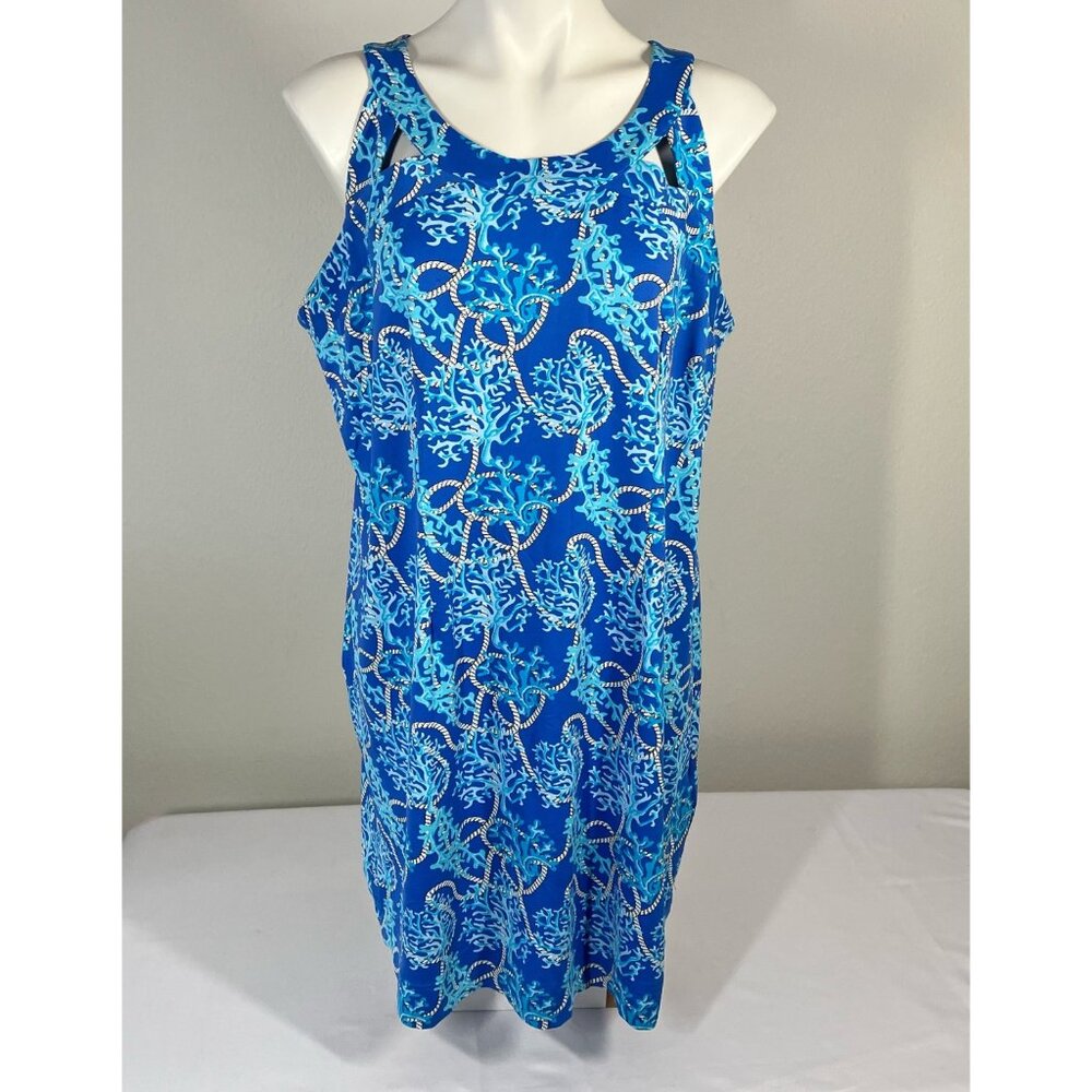 Lulu B XL Dress Sleeveless Cutout Details Sun Protection Clothing